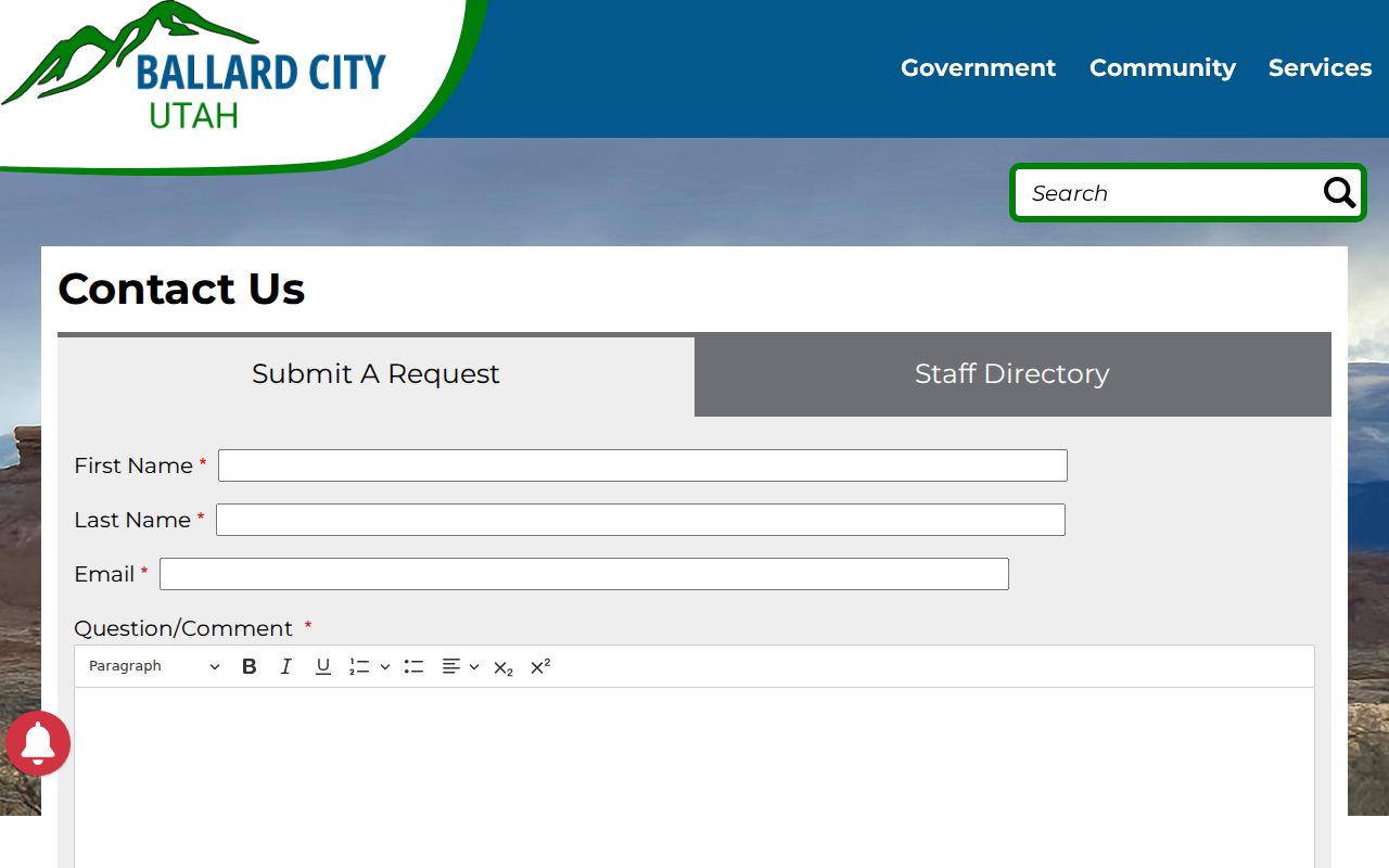 Ballard court docket search context at official City Hall page